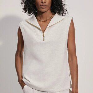Varley Magnolia Half-Zip Tank - NWT
